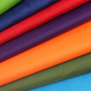 OEM & ODM Spot 190T 210T 0.3 Grid Polyester Taffeta Waterproof Coating Fabric for Picnic Mat and Luggage Lining – Wholesale and Distributor Options Available