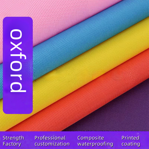 Plain Oxford fabric  for Waterproof Printing, Hydrostatic Pressure Coating and Silver-coated