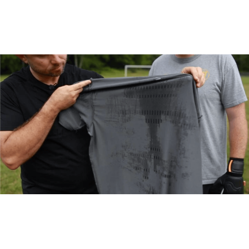 How is moisture-wicking performance achieved?