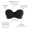 Custom Assembled Cup Strapless Bras Plus Size For Big Boobs Dress Lingeries Solutions China Factory