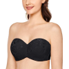 Wholesale Plus Cup Soft Strapless Bras Underwrie No padded Width Strong Band Lingeries Customized