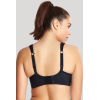 Wholesale Padded Plus Size Sports Bras Black For Large Breasts High Impact Customized Design