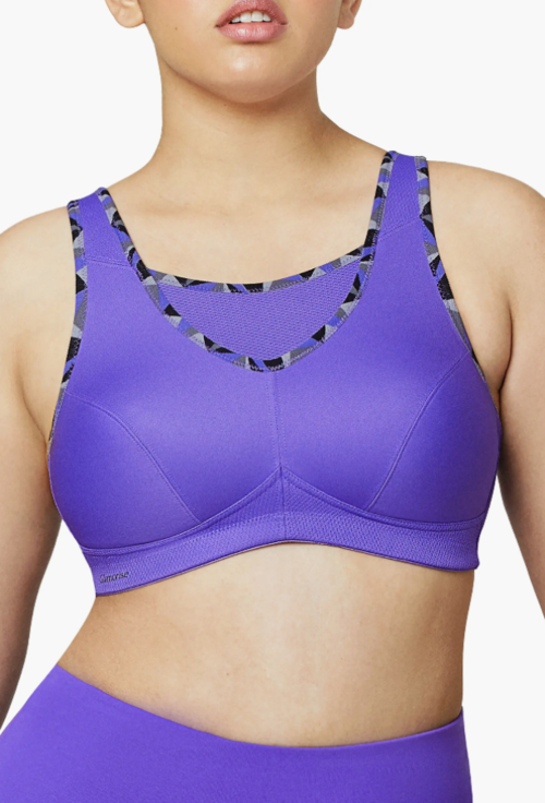 ODM Ladies High Impact Plus Size Sports Bras Women Full Cover Strong Support Outdoor Bra Wholesale