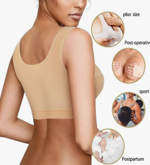 Personnaliser le soutien-gorge ouvert sur le devant après une mastectomie