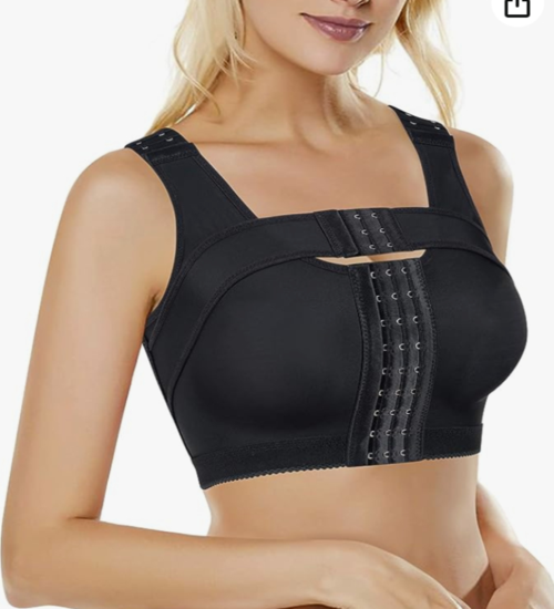 Customize After Post Mastectomy Front Open Bra