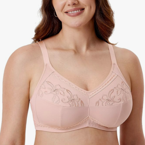 Rajnie by Belle Lingeries Plus-Size Women Full Coverage Non Padded Bra -  Buy Black Rajnie by Belle Lingeries Plus-Size Women Full Coverage Non  Padded Bra Online at Best Prices in India