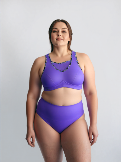 ODM Ladies High Impact Plus Size Sports Bras Women Full Cover Strong Support Outdoor Bra Wholesale