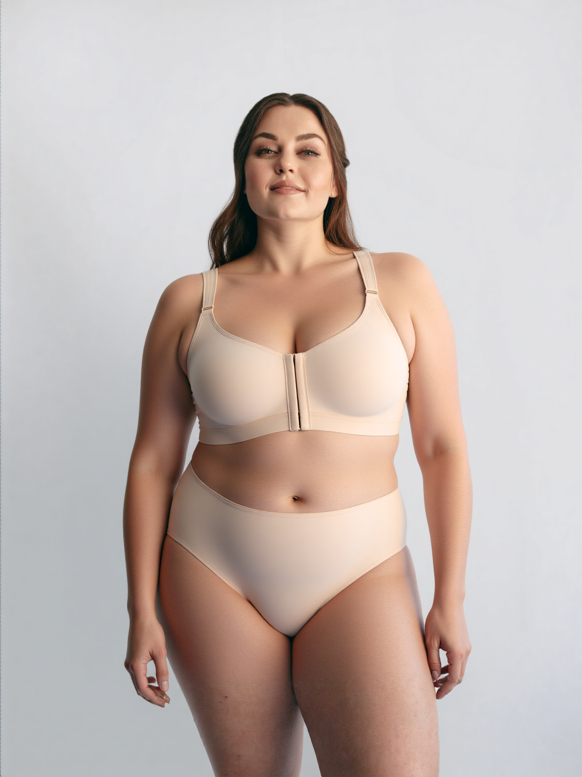 Custom Front Close Wireless Hook Mastectomy Bras