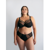 Manufacturing Full Figure Bras Sexy Mesh Design Black Underwire Thin Soft Lingeries Solutions