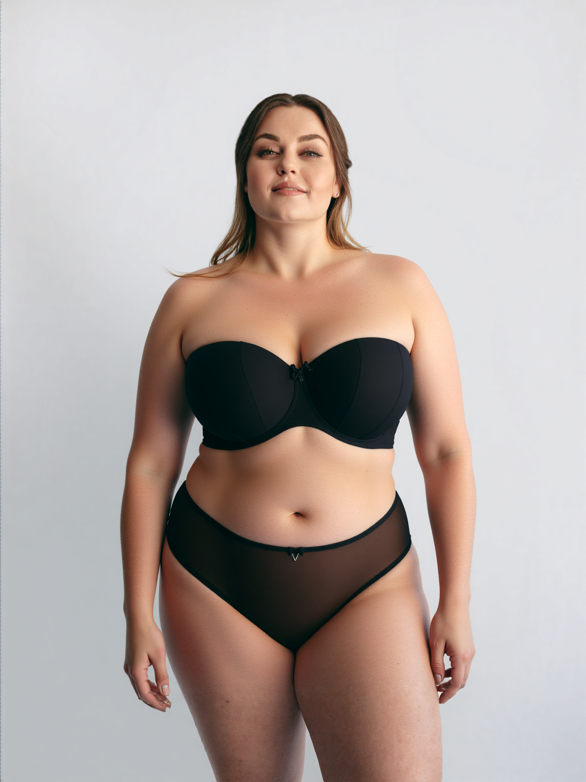 Custom Assembled Plus Size Cup Strapless Bras