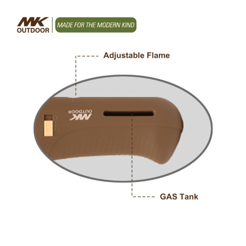 Encendedor para barbacoa ZY-3898, ajustable, recargable | Encendedores largos para velas, encendedores de cocina y utilitarios