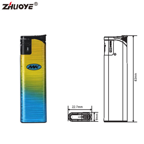 ZY-218SK: POM Material, Heat & Pressure Resistant, Slim Body, Safe & Stylish Lighter