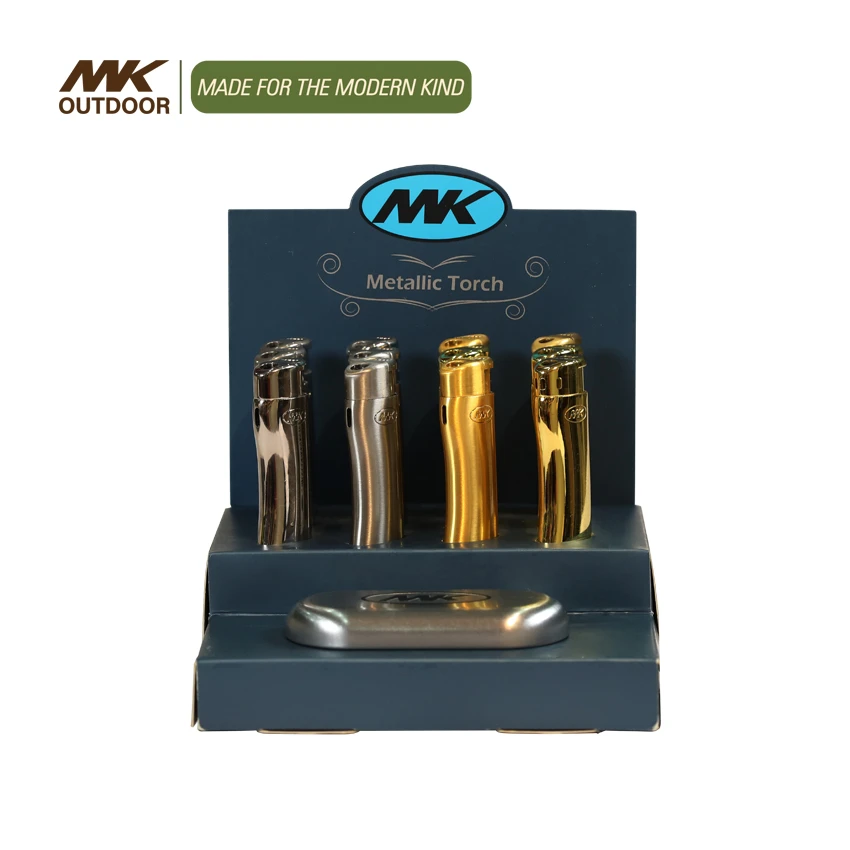 Ergonomic Metal Jet Flame Lighter manufacturer