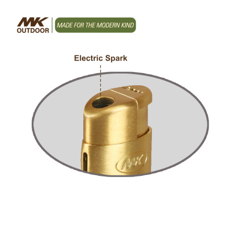 Encendedor ergonómico de llama tipo jet de metal ZY-218A5MT: la elección perfecta para estilo y comodidad