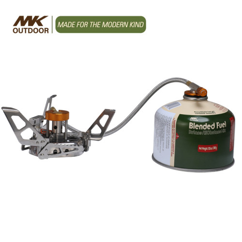 Recipiente de combustible mezclado MK Outdoor Series RG5: gas butano premium para estufas de cocina al aire libre