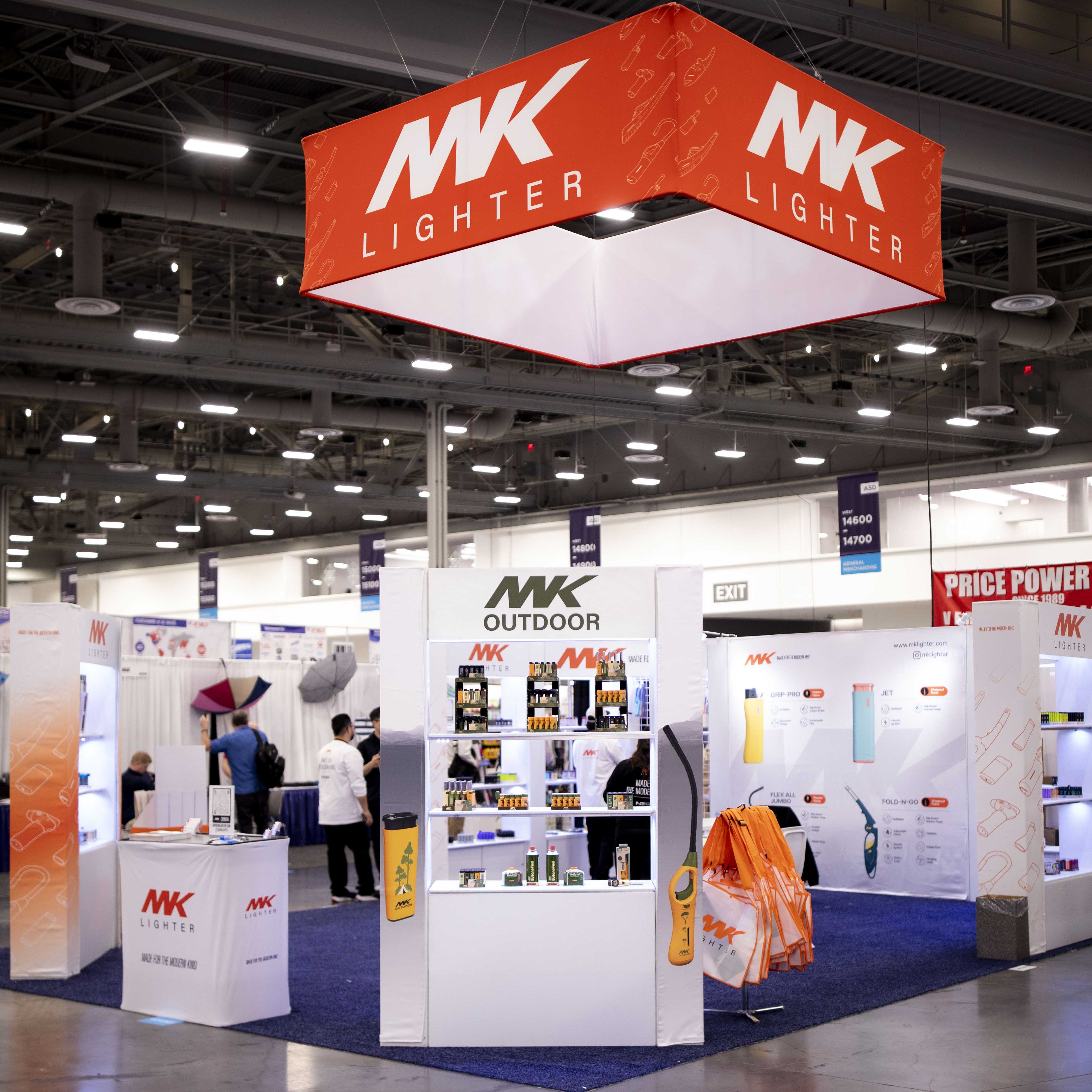 MK Lighter eleva equipamentos para atividades ao ar livre na ASD Market Week 2023