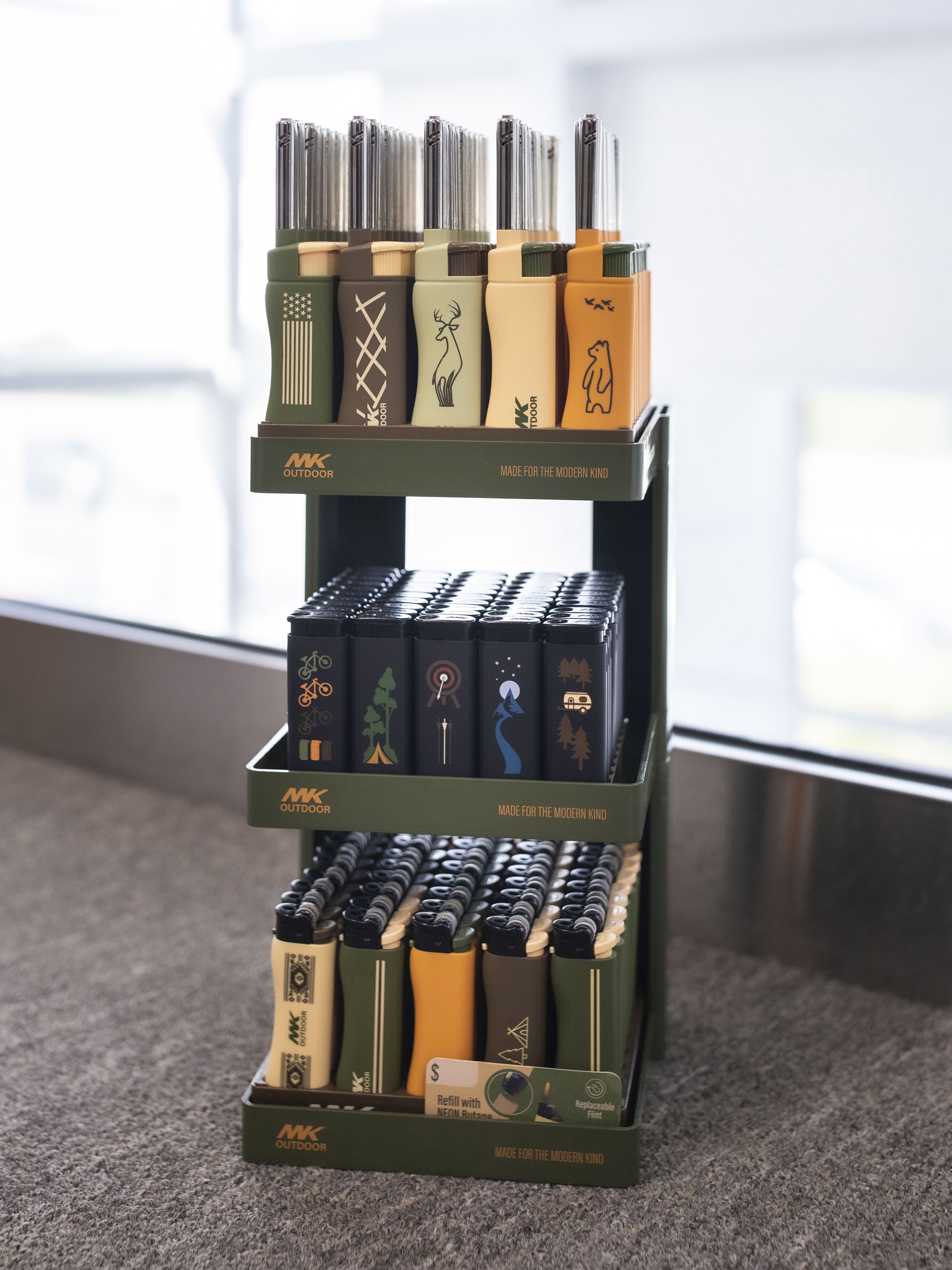 Lighter Display Rack