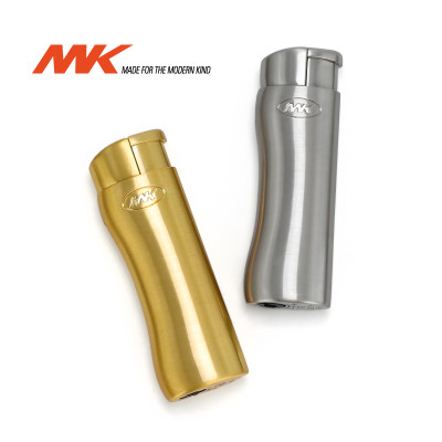 Briquet à flamme ergonomique en métal ZY-218A5MT - Le choix parfait pour le style et la commodité