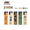 ZY-218SK: POM Material, Heat & Pressure Resistant, Slim Body, Safe & Stylish Lighter