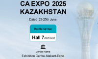 Invitation to Visit Our Booth at the CA EXPO 2025 KAZAKHSTAN