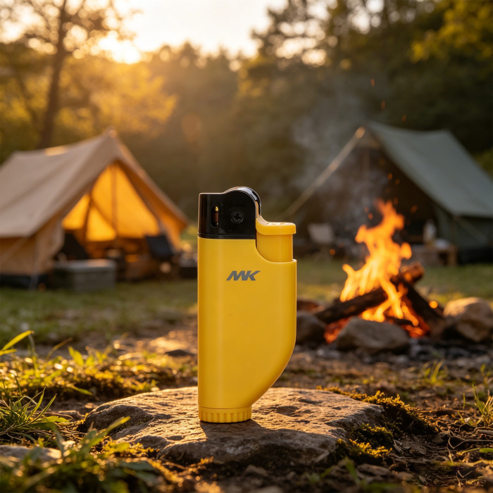 Plastic Refillable Butane Lighters Wholesale Supplier | Factory Direct Custom Logo Gas Lighter with Portable Safety for Brand & Supermarket Sourcing