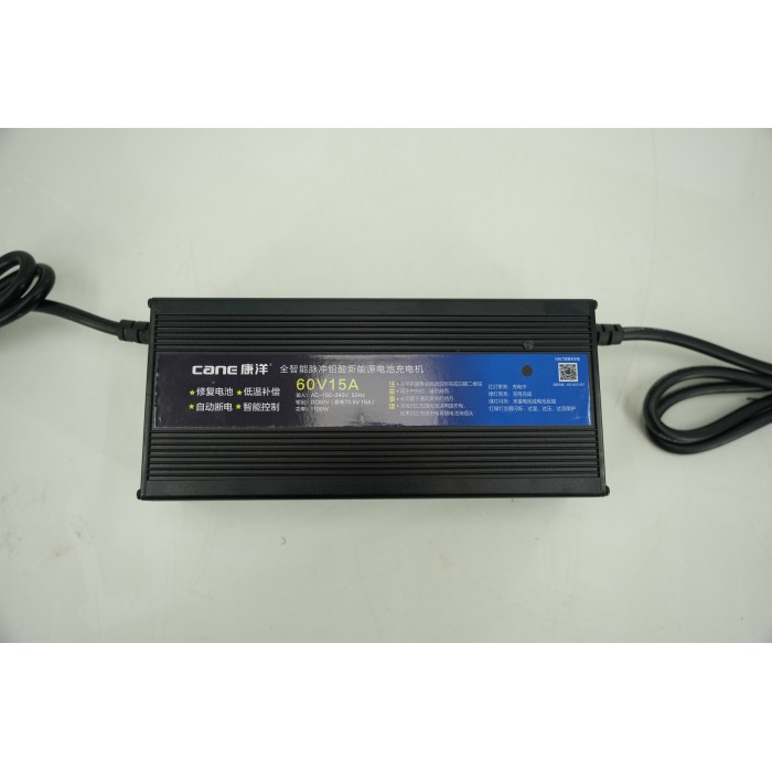 Cane Smart Pulse Repair Charger | 6-Stage CPU Control, +30% Lifespan | 48V/60V/72V Lead-Acid Compatible | E-Bike & Tricycle Power Supply