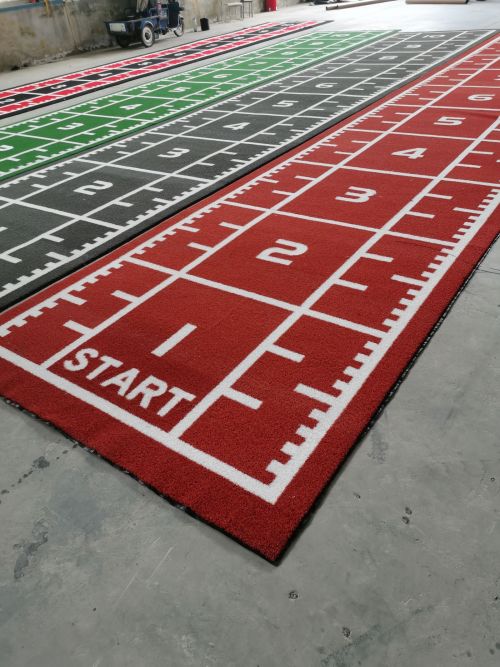 Gazon de gymnastique haut de gamme personnalisable : rehaussez vos tapis de sol sportifs avec des couleurs et des motifs personnalisés