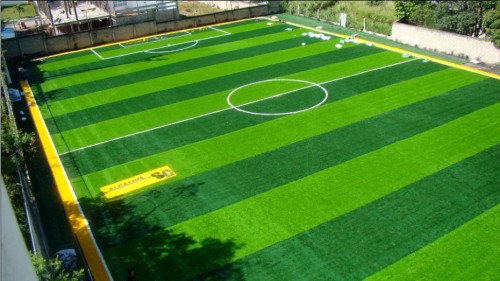 Top vente 5vs5 Mini gazon de Football Non remplissage Football sport gazon Futsal gazon artificiel