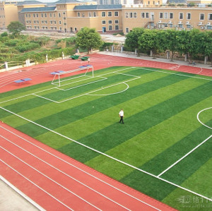 Césped artificial de fútbol sala sin relleno de alta calidad para campo de fútbol