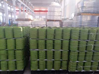 Premium High-Dtex C-Shape Curly Artificial Grass Yarn For Top-Quality Artificial Grass