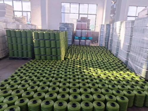 Hilo de césped artificial rizado en forma de C de alto Dtex de primera calidad para césped artificial de alta calidad
