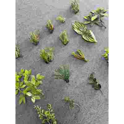 Professional Artificial Foliage Factory Various Types Artificial Leaves For Premium Landscape Wall Scene