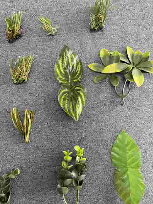 Custom Artificial Leaves Factory Direct Sale Artificial Plants Ceiling Decorative Artificial Foliage