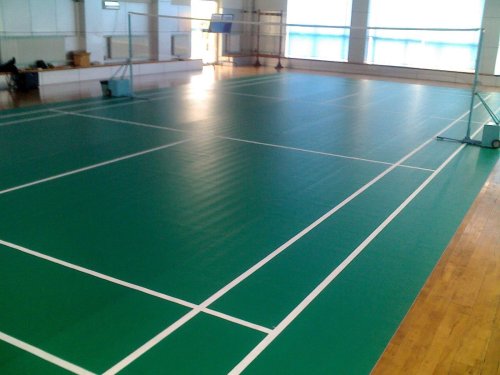 Complete badminton court one-stop procurement PVC flooring