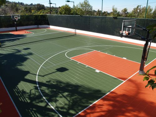 Complete basketball court one-stop procurement