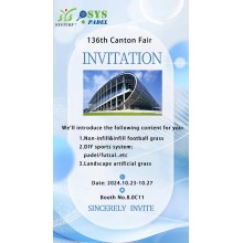 SYSTURF The 136th Canton Fair Exhibition: Demonstrating Innovation and Professionalism