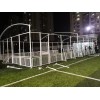 SYSTURF Custom Soccer Field Cage Non-infill Artificial Grass FIFA Quality Panna Football Cage Field