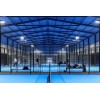 Factory Price Panoramic Padel Court with UV Resistant Grass and Durable Steel Structure