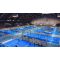 Factory Price Panoramic Padel Court with UV Resistant Grass and Durable Steel Structure