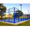 Custom Size Panoramic Padel Court with Full View Glass Wall for Tournaments and Training
