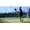 Factory Price Panoramic Padel Court with UV Resistant Grass and Durable Steel Structure