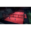 Custom Size Panoramic Padel Court with Full View Glass Wall for Tournaments and Training