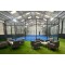 Stylish Panoramic Padel Court with Impact Resistant Glass and Stable Base Structure