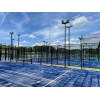 Professional Panoramic Padel Court with Tempered Glass and Galvanized Steel Frame for Club Use
