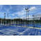 Professional Panoramic Padel Court with Tempered Glass and Galvanized Steel Frame for Club Use
