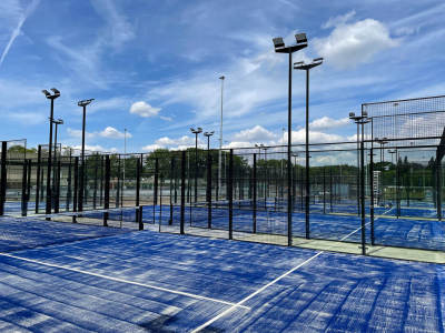 Professional Panoramic Padel Court with Tempered Glass and Galvanized Steel Frame for Club Use