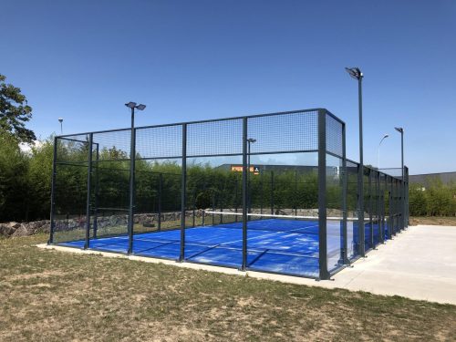 Padel Court With Roof Outdoor Padel Court Rain Roof Custom High Quality Padel Tennis Court