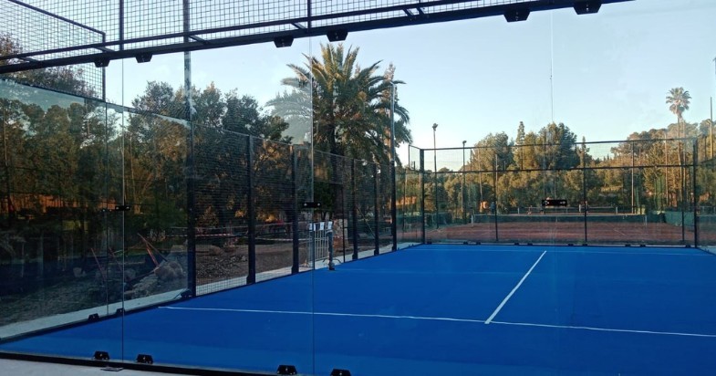 padel tennis court