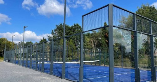 Padel Court With Roof Outdoor Padel Court Rain Roof Custom High Quality Padel Tennis Court