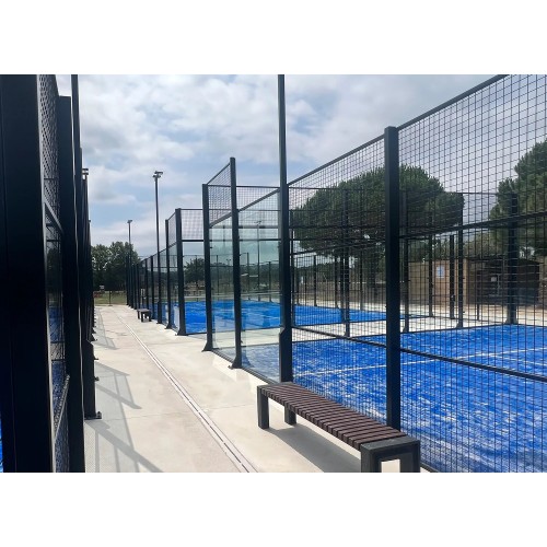 Padel Court With Roof Outdoor Padel Court Rain Roof Custom High Quality Padel Tennis Court